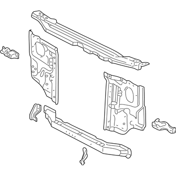 Toyota 53201-04060 Radiator Support