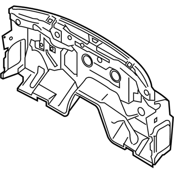 Infiniti 67900-1MS0A Insulator-Dash Lower