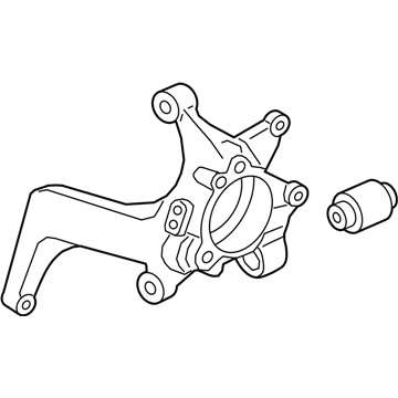 Hyundai 52720-J9500 Carrier Assembly-Rear Axle, RH