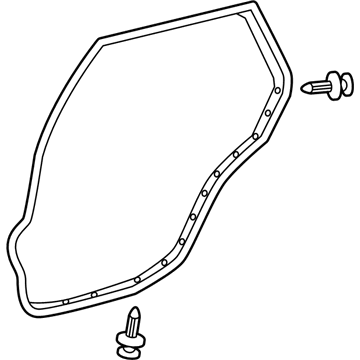 Toyota 67872-AC030 Door Weatherstrip