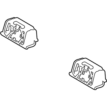 Lexus 74412-48030 Duct, Battery Carrier