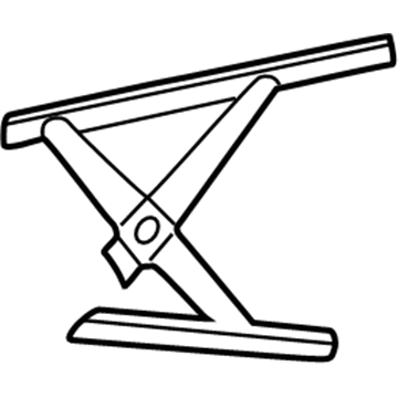 Mopar 4574100AR Rear Door Window Regulator