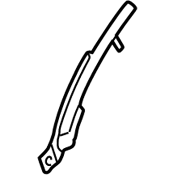 Mopar 4780133AG Channel-Rear Door Glass