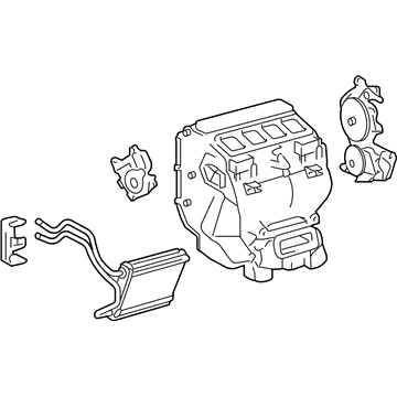 Toyota 87050-06581 AC & Heater Assembly