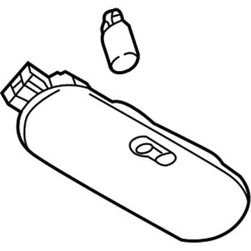 Nissan 26430-BC40C LAMP ASSY MAP