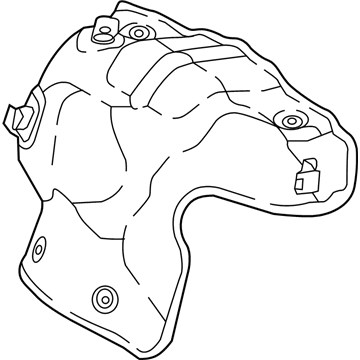 Hyundai 28525-03HA0 Protector-Heat