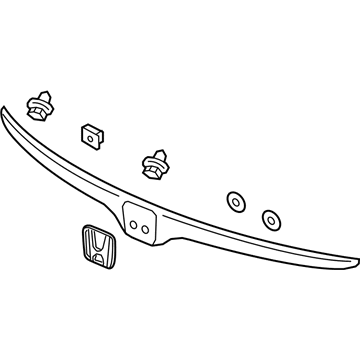 Honda 74895-TLA-A01 Molding Assy., Tailgate