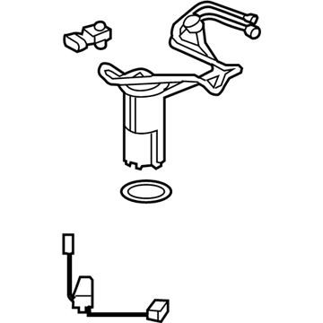 GM 19257138 Fuel Tank Fuel Pump Module Kit (W/O Fuel Level Sensor)