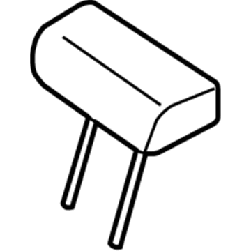 Nissan 86430-EA305 Headrest Assy-Rear Seat