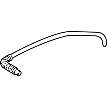 GM 15727309 Radiator Surge Tank Inlet Hose