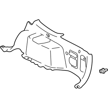 Toyota 64730-48050-B0 Lower Quarter Trim