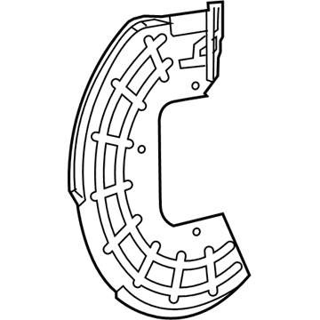 Mopar 68225028AA Shield-Brake