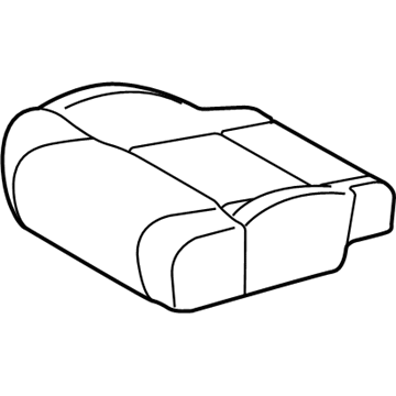 Toyota 71072-0C450-E2 Cushion Cover