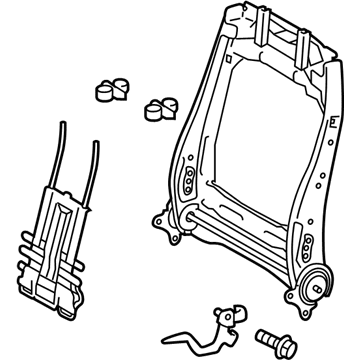 Toyota 71104-0C010 Seat Back Frame