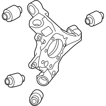 Infiniti 43019-5CA0A Housing Assy-Rear Axle, LH