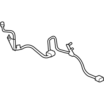 Lexus 89516-53060 Wire, Skid Control Sensor