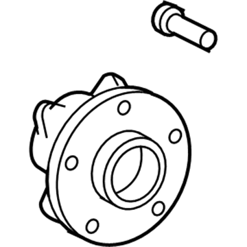 Lexus 43560-30011 Front Axle Hub Sub-Assembly, Left