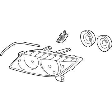 Toyota 81130-21170 Composite Headlamp