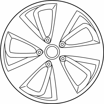 Hyundai 52910-4R260 Aluminium Wheel Assembly