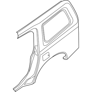Nissan G8101-EA030 Fender Rear LH