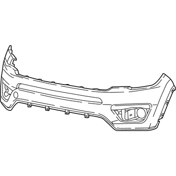 Mopar 68499103AA Front Bumper Cover