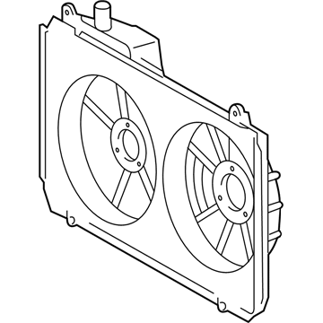 Lexus 16711-20170 Shroud, Fan