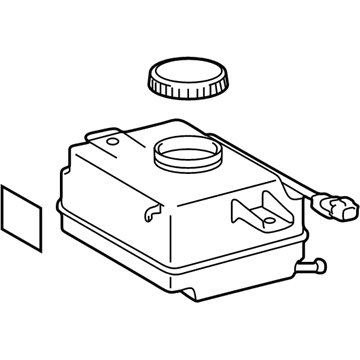 Lexus 47220-76010 Reservoir Assembly,Brake Master Cylinder