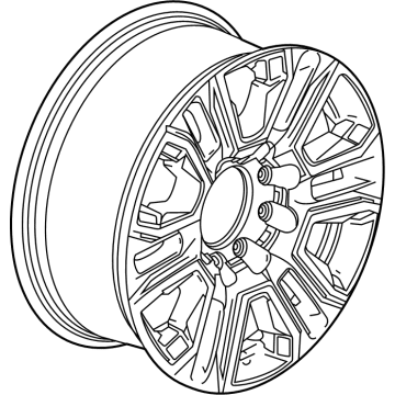 GM 84742708 Wheel, Alloy