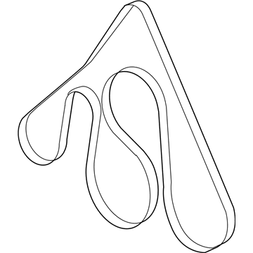 Ford 9C2Z-8620-A Serpentine Belt