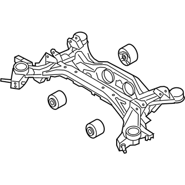 Hyundai 55400-2P050 Crossmember Complete