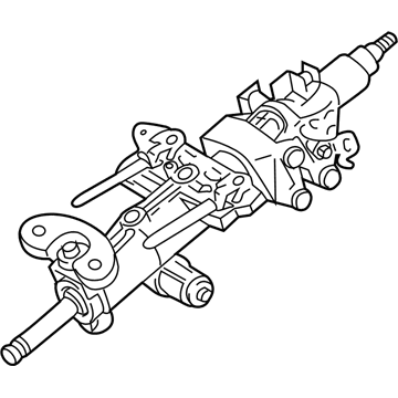 Lexus 45250-0E011 Column Assy, Steering