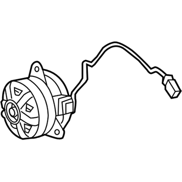 Lexus 16363-37010 Motor, Cooling Fan