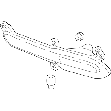 Kia 92405G5500 Lamp Assembly-Rear Fog