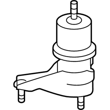 Lexus 12372-0P010 Insulator, Engine Mounting, LH(For Transverse Engine)