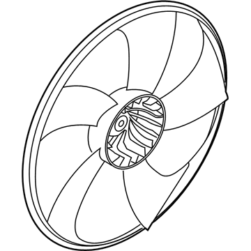 GM 25881843 Fan Blade