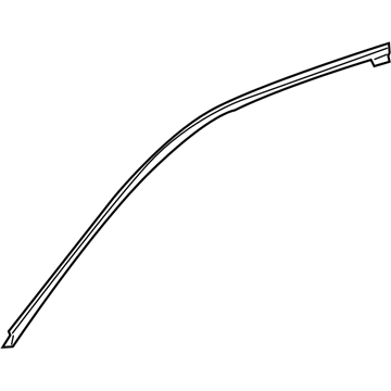 Lexus 75754-76020 MOULDING, FR Door Wi