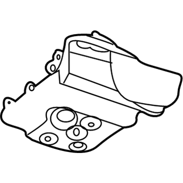 Ford BR3Z-76030A64-A Molding Extension