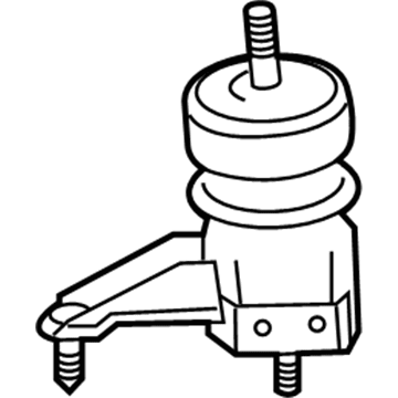 Lexus 12372-31050 Insulator, Engine Mounting, LH(For Transverse Engine)