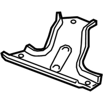 Honda 17263-5LA-A00 Stay Comp C, Air/C