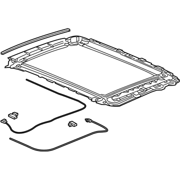 GM 84144909 Sunroof Frame