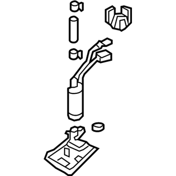 Honda 17040-S2A-A50 Pump Set, Fuel