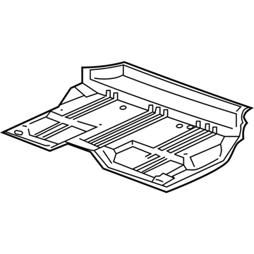 GM 15950125 Center Floor Pan