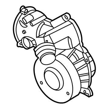 BMW 11-51-8-094-658 COOLANT PUMP, MECHANICAL