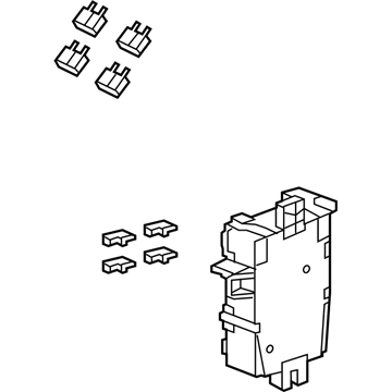 Acura 38210-TK5-A02 Box Assembly, Passenger Fuse