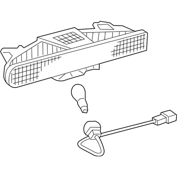 Toyota 81570-AA030 High Mount Lamp