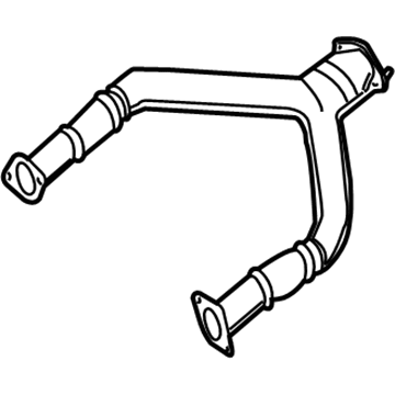 Nissan 20020-EV00A Front Exhaust Tube Assembly