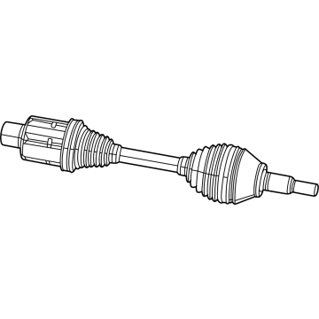 Mopar 68537122AA AXLE HALF