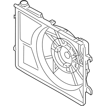 Hyundai 25350-1W052 SHROUD-Radiator