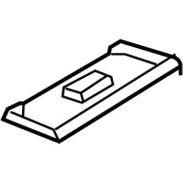 BMW 51-12-7-893-074 Trailer Coupling Flap