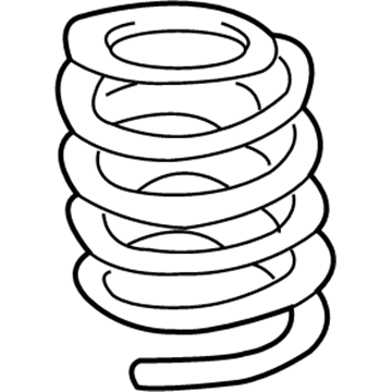 Mopar 68038801AB Rear Coil Spring